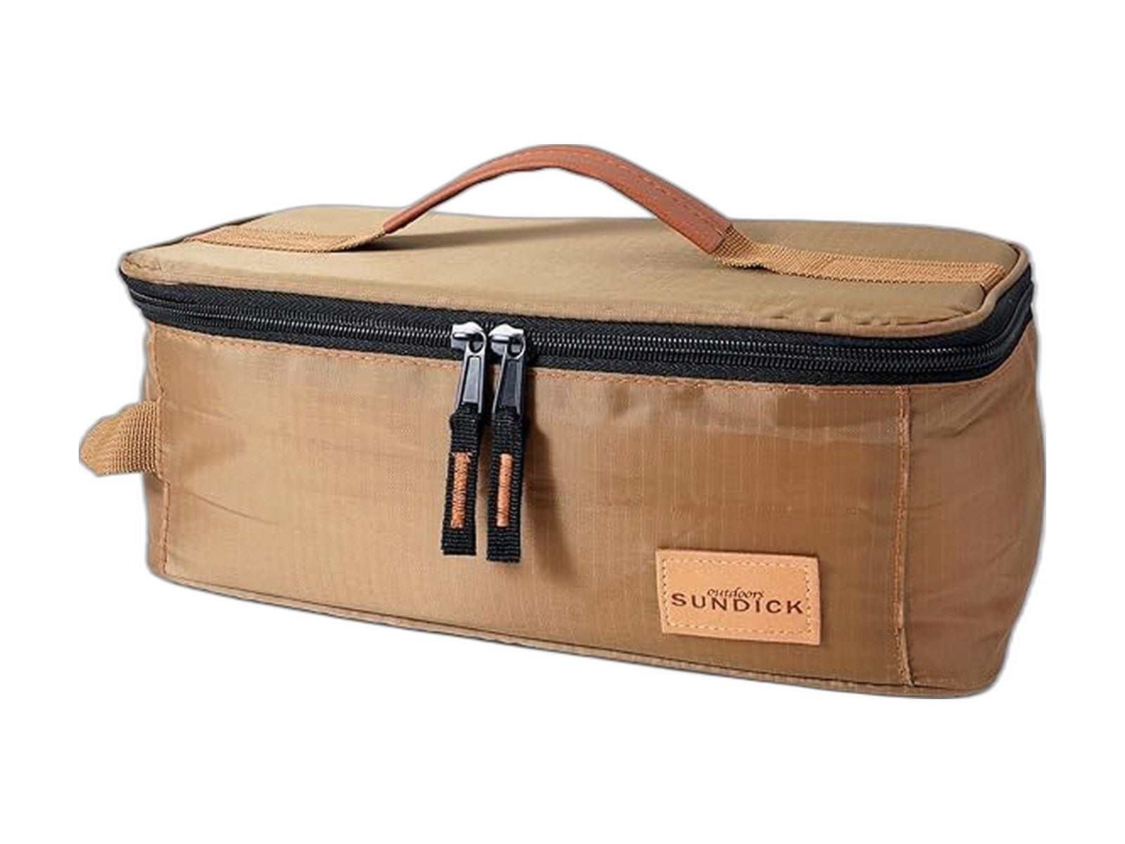 waterproof camping cookware organizer bag portable on white background