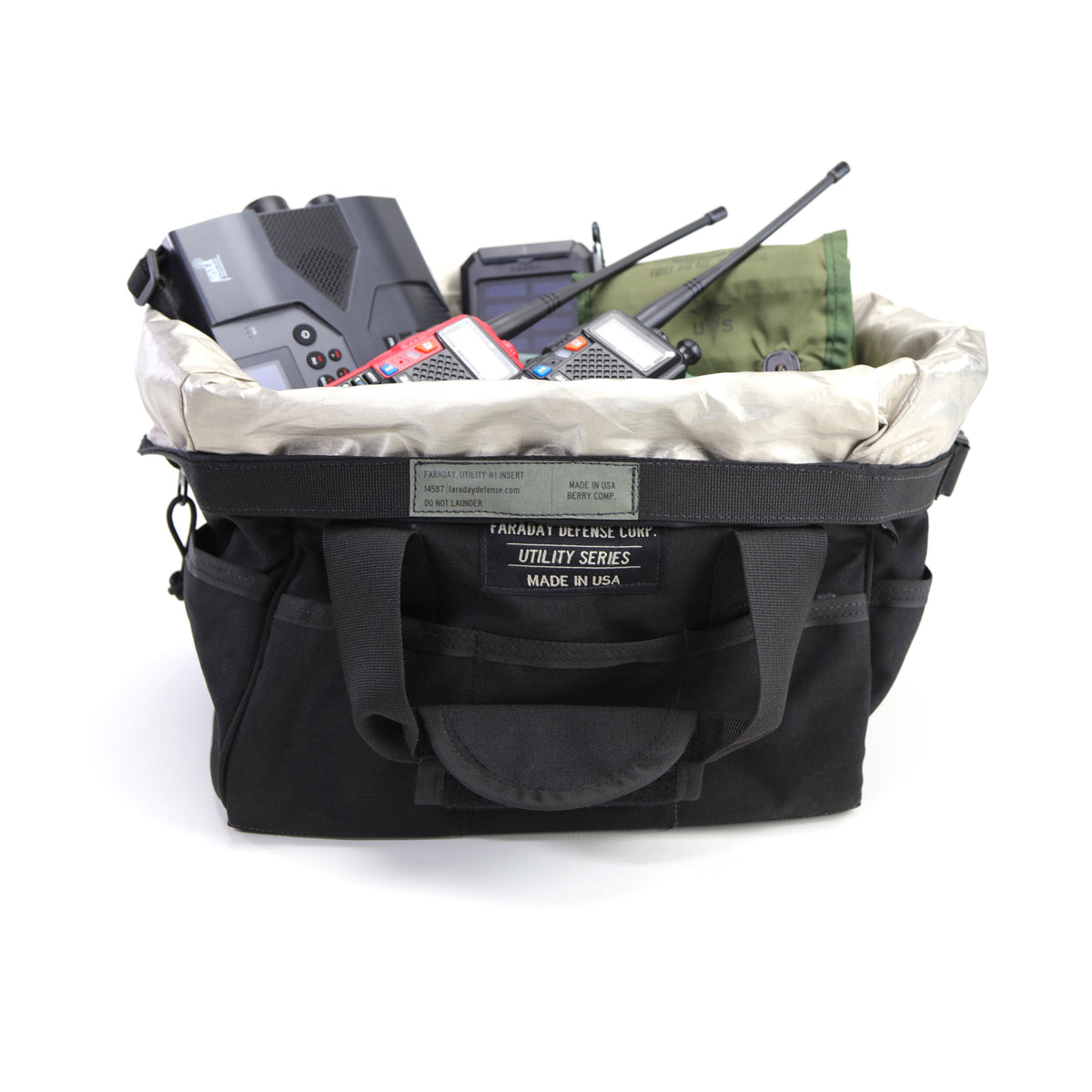 Faraday Defense CORDURA Utility Bag, Small, USA-Made Faraday Tool Bag - photo 2