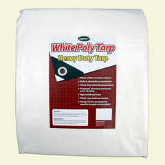 Sigman white heavy duty tarp, 12 x 12 ft