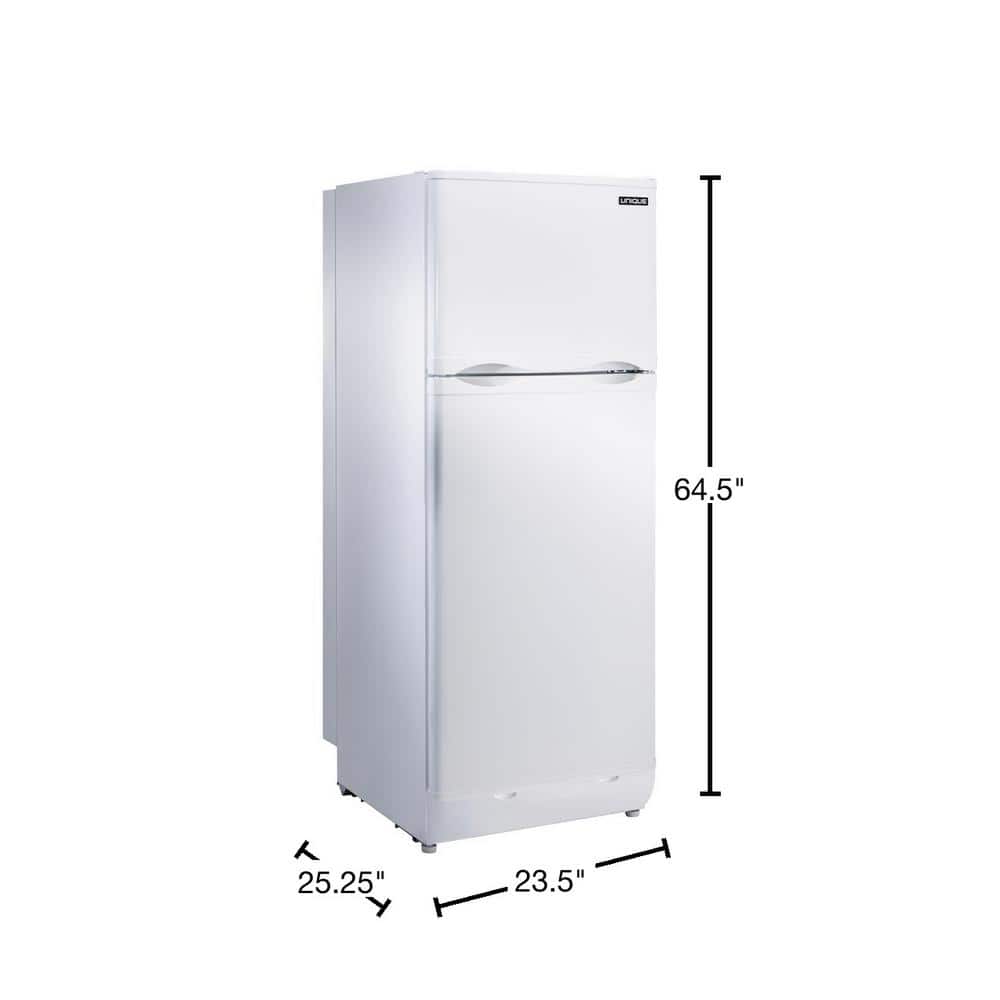 Unique 8 cu ft propane refrigerator