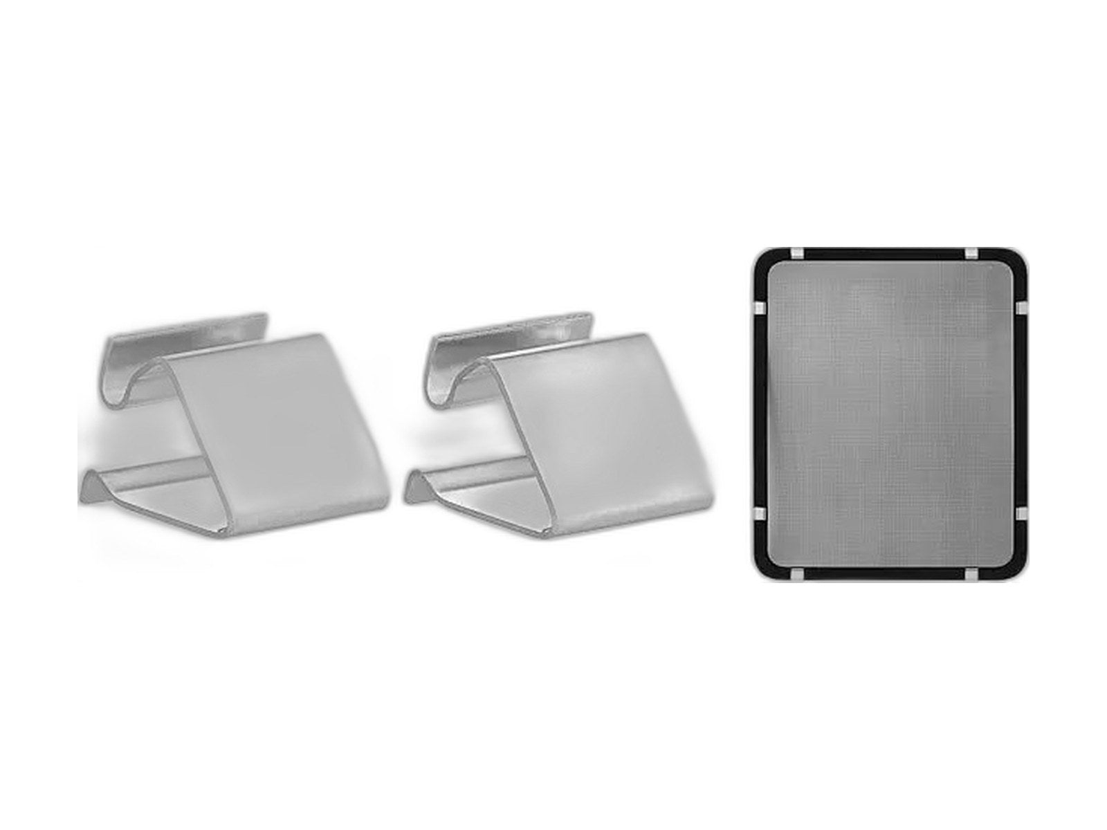 window clips on white background